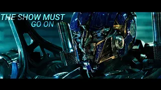 Optimus Prime - The Show Must Go On | Transformers Dark Of The Moon (4k resolution)