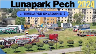 TIMELAPSE - Lunapark Pech - Składanie 2024