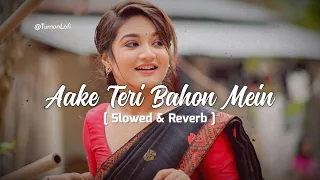 Aake Teri Baahon Mein - Slowed & Reverb | Lata mangeshkar | Sp balasubrahmanyam | 90s Songs Lofi