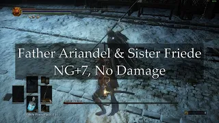 Dark Souls III - Father Ariandel & Sister Friede - NG+7, No Damage