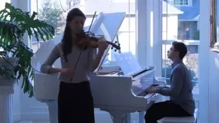 Song From a Secret Garden- Violin and Piano Duet