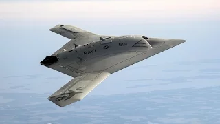 US NAVY X-47B Unmanned Combat Drone - Russia's New Headache