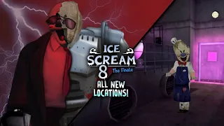 Ice Scream 8: The Finale | All New Possible Locations 😱