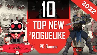 TOP10 New ROGUELIKE Games 2022 | Best RogueLite Rogue-Like PC Games 2022