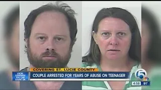 Couple arrested for years of abuse on teenager