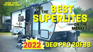 2022 20FBS Geo Pro: Walkaround Bed and Spacious Bathroom in a 20’ Camper