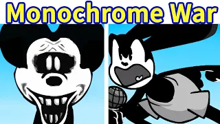 Friday Night Funkin': Monochrome War: Mouse.avi VS Oswald Rabbit (Monochrome Cover) [FNF Mod/HARD]