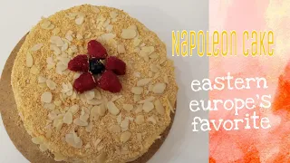 Napoleon Cake|Torte Napoleon |Melichka fc