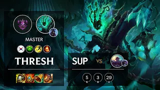 Thresh Support vs Braum - KR Master Patch 11.19