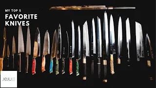 My Top favorite Knives.