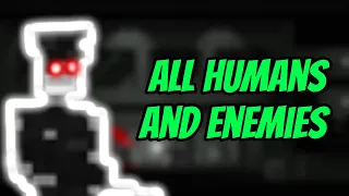 Zombie Night Terror - All Humans/Enemies