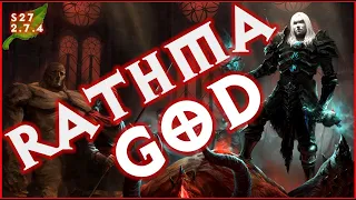 RATHMA GOD ! OP Necromancer GR Solo Build Guide S27 2.7.4