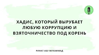 1562. Хадис, который вырубает любую коррупцию и взяточничество под корень || Ринат Абу Мухаммад