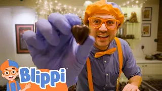 Blippi Visits a CHOCOLATE Shop - Yummy Chocolate Surprise |  Blippi | Challenges and Games for Kids