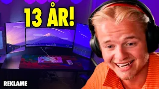 13 ÅRIG HAR VILDESTE GAMING SETUP!!