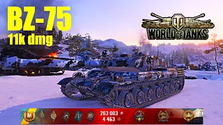 BZ-75, 11K Damage, 5 Kills, Arctic Region - World of Tanks