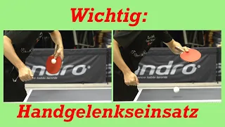 Der Gegenläufer Aufschlag | Reverse Pendulum | Tischtennis lernen 008