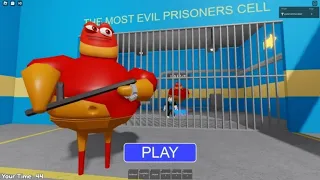 🐛LARVA BARRY'S PRISON RUN🐛 #roblox #scaryobby