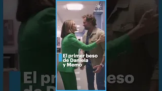 😍 El primer beso de Daniela y Memo 💋 #micaminoesamarte #gabrielsoto