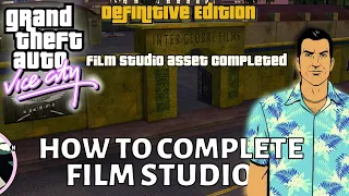 GTA Vice City Definitive Edition BUY FILM STUDIOS, COMPLETE ALL MISSIONS INTERGLOBAL FILMS, LOCATION