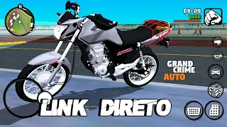 LINKE DIRETO! MELHOR GTA MOTOVLOG COM + DE 80 MOTOS TODO😱 ANDROID 2023 COM CASAS BR, RODOGRAU, SKINS