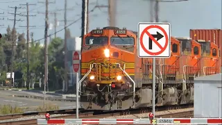 BNSF Amtrak Metrolink Union Pacific PHL Trains in Los Angeles