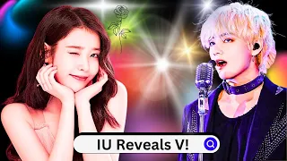 IU's VLOG: BTS V MV Sneak Peek 💥( EXCLUSIVE) !!!