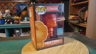 Pop! SDCC 2019 Conan O Brien Gamestop Exclusive Funko Vinyl Figure Review