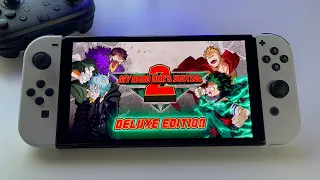 MY HERO ONE'S JUSTICE 2 - Review | Switch OLED handheld gameplay