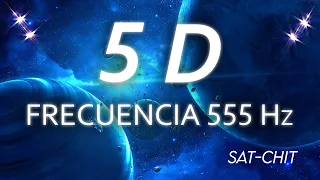 555 Hz FRECUENCIA 5D Ascensión Espiritual ✧ Vibración 5ª Dimensión ✧ Activación del Merkabah PORTAL