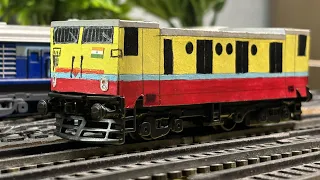 WAM 4 Body Shell Making For Centy Indian Passenger Train Locomotive | Centy Toy Train and Rail King