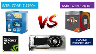 i7 4790k vs Ryzen 5 2400G - GTX 1070 8GB - Benchmarks Comparison
