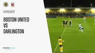 Boston United 2-0 Darlington - National League North - 2023/24