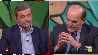 Il dibattito tra Pier Luigi Bersani e Carlo Calenda