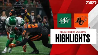 CFL Week 17: Roughriders vs. Lions Full Highlights