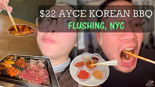 CHEAPEST All You Can Eat Korean BBQ in NYC