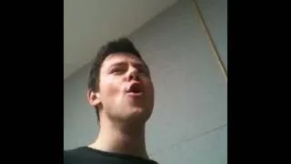 Glee - Vocal Warm-Up with Cory Monteith