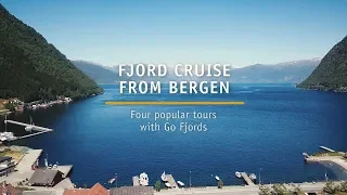 Four popular fjord cruises from Bergen, Norway