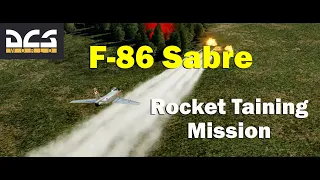 F-86 Sabre - Rocket Training Mission