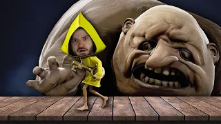 30 MINUTOS PRESO NO PIOR PESADELO DO MUNDO! - Little Nightmares (PARTE 2 | FINAL)