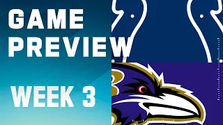 Indianapolis Colts vs. Baltimore Ravens | 2023 Week 3 Game Preview