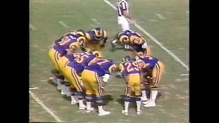 1977 10 16 77 New Orleans Saints at Los Angeles Rams pt 1 of 3