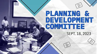 Homewood Planning & Development Committee Meeting 09/18/23