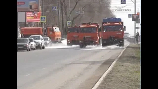 Остановки общественного транспорта в Самаре обрабатывают силами МЧС