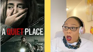 A QUIET PLACE | *FIRST TIME WATCHING* | Movie Reaction | Movie Review | Movie Commentary | REACTION