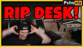 Pchooly: "RIP Desk!" - Destructive & Hilarious Warzone Rage Moments #39