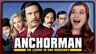 First time watching ANCHORMAN | Movie Reaction!