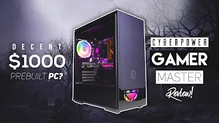 Decent $1000 Prebuilt Gaming PC? | CyberPower Gamer Master PC Review 2021!