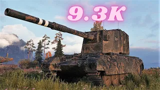 FV4005 Stage II  9.3K Damage 5 Kills  World of Tanks Replays 4K The best tank game