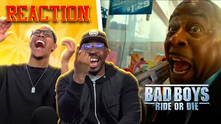 BAD BOYS: RIDE OR DIE Official Trailer Reaction